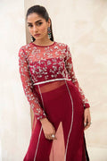 Raja Salahuddin | The Wishlist | CHERRY - Pakistani Designer Dress - by Raja Salahuddin | Type: Formal - 100% Original at Saira Sultan