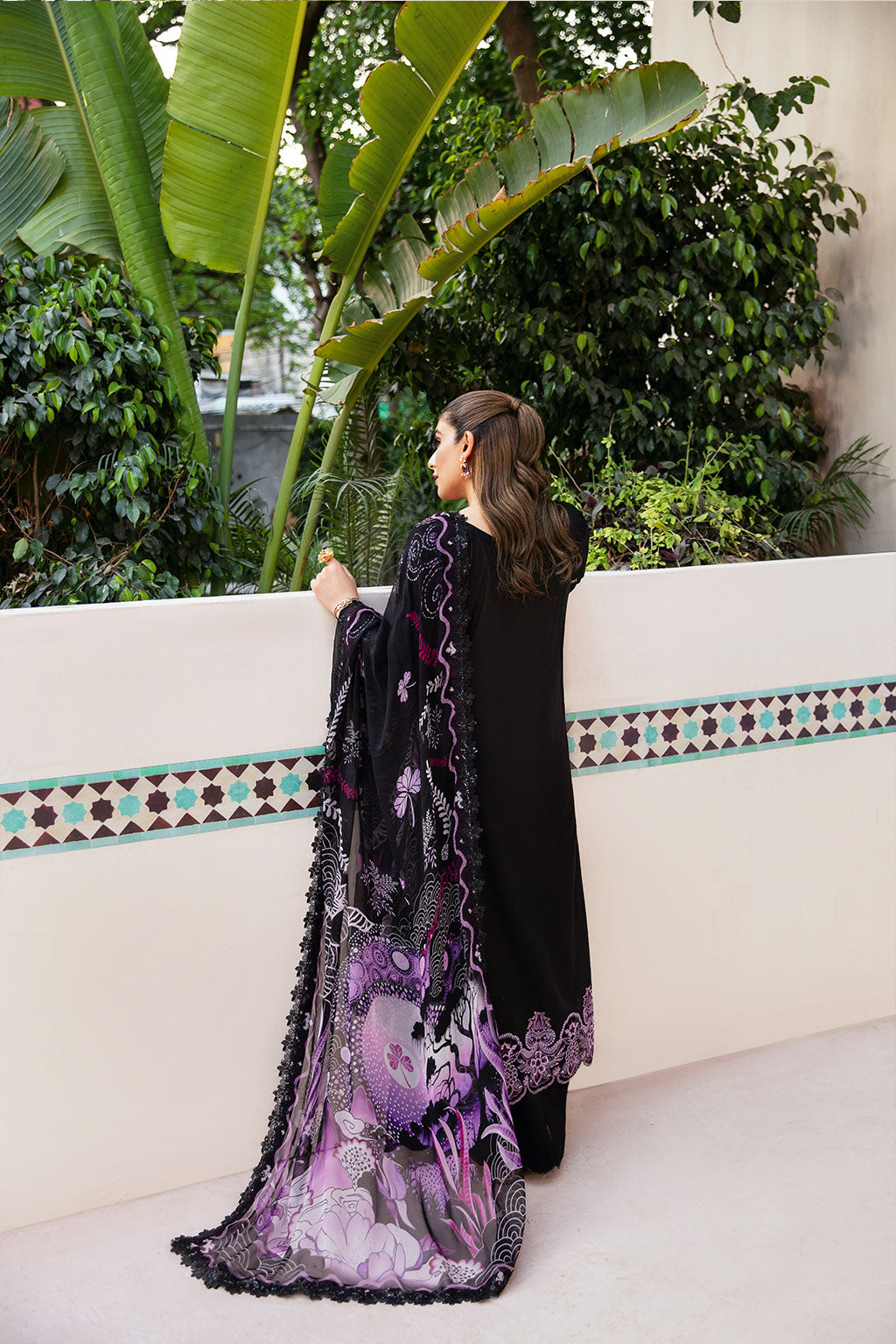 Ramsha | Andaaz Collection | Z-1001 XS Black Lawn