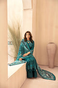 Ramsha | Andaaz Collection | Z-1009 XL Teal Green Lawn