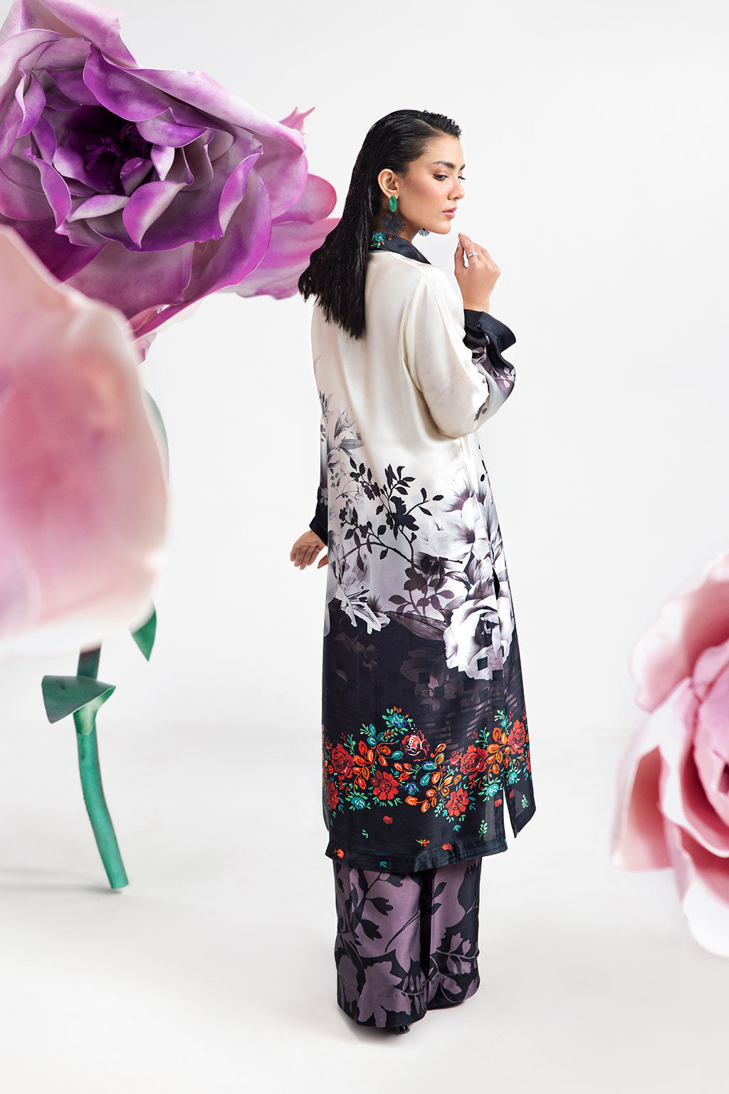 Afsanah | The Print Edit | WHISPER PERAL AP-109 XS Milk White Silk