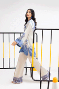 Afsanah | The Print Edit | AFSANAH STATEMENT AP-102 L Pearl White Silk