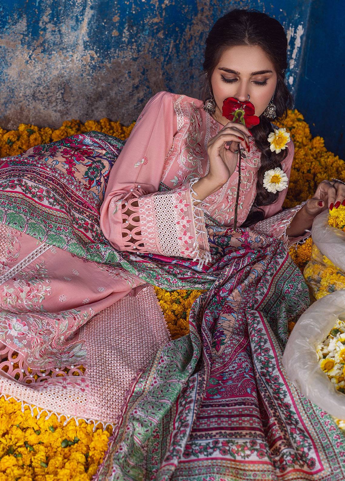 Sahane | Sahakari Chikankari Lawn Edit 24 | Mohini - Pakistani Designer Dress - by Sahane | Type: Luxury - 100% Original at Saira Sultan