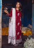Sahane | Sahakari Chikankari Lawn Edit 24 | Gulaab - Pakistani Designer Dress - by Sahane | Type: Luxury - 100% Original at Saira Sultan