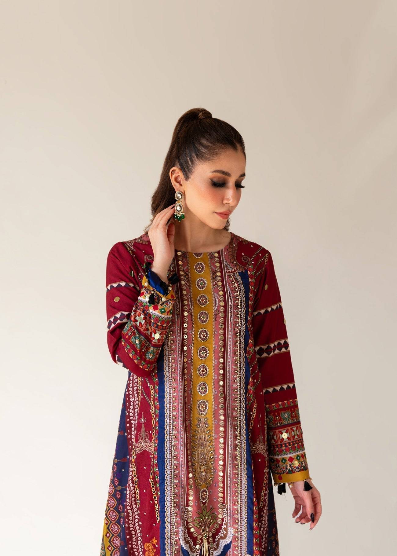 Sammy K | Bahar Formals | RANGEEN - Pakistani Designer Dress - by Sammy K | Type: Formal - 100% Original at Saira Sultan