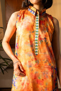 Maryum N Maria | Nazm Collection | SASHA - MS50460 M Orange Silk
