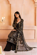Ramsha | Shehnai Collection | SS-105 XL Black Raw Silk