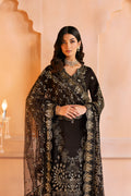 Ramsha | Shehnai Collection | SS-105 L Black Raw Silk