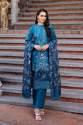 Afrozeh | Damask The Holiday Edit 25 | Rosheen B XS Zinc Lawn