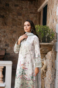 Afrozeh | Damask The Holiday Edit 25 | Rosheen A L Off White Lawn