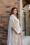 Afrozeh | Damask The Holiday Edit 25 | Maelis A L Light Pistachio Lawn