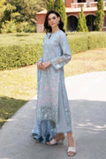 Afrozeh | Damask The Holiday Edit 25 | Maelis B XL Gray Lawn