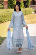 Afrozeh | Damask The Holiday Edit 25 | Maelis B XS Gray Lawn