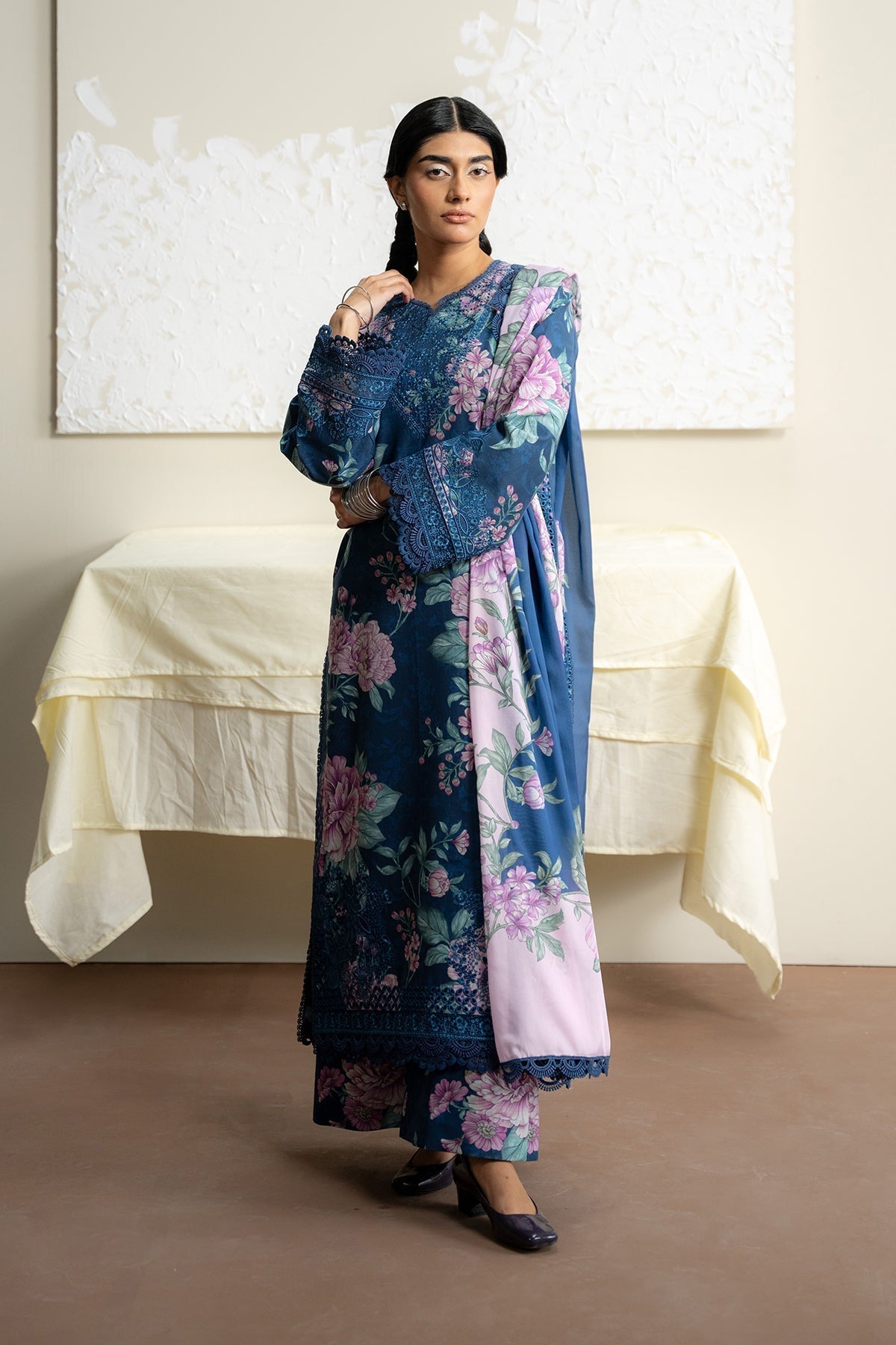 Ayzel | The Bare Minimum | LUSHPETAL L Cobalt Blue Lawn