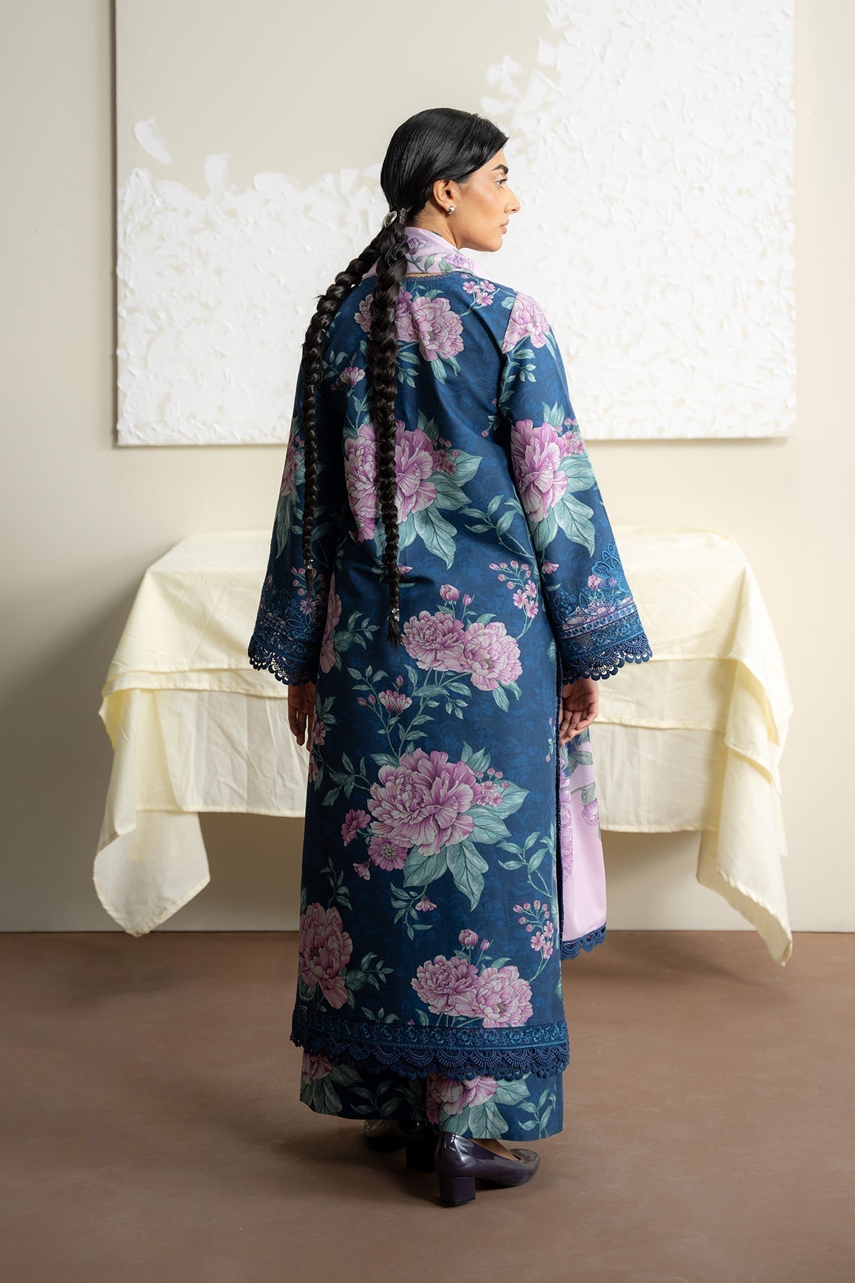 Ayzel | The Bare Minimum | LUSHPETAL S Cobalt Blue Lawn