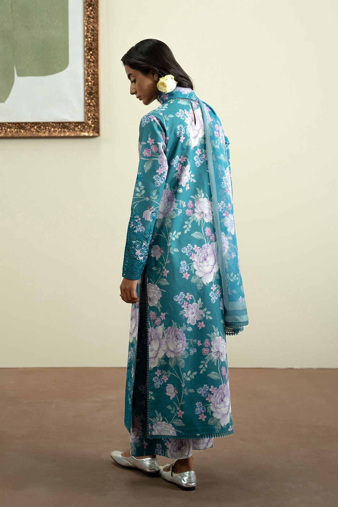 Ayzel | The Bare Minimum | ROSELLA XS Teal Lawn
