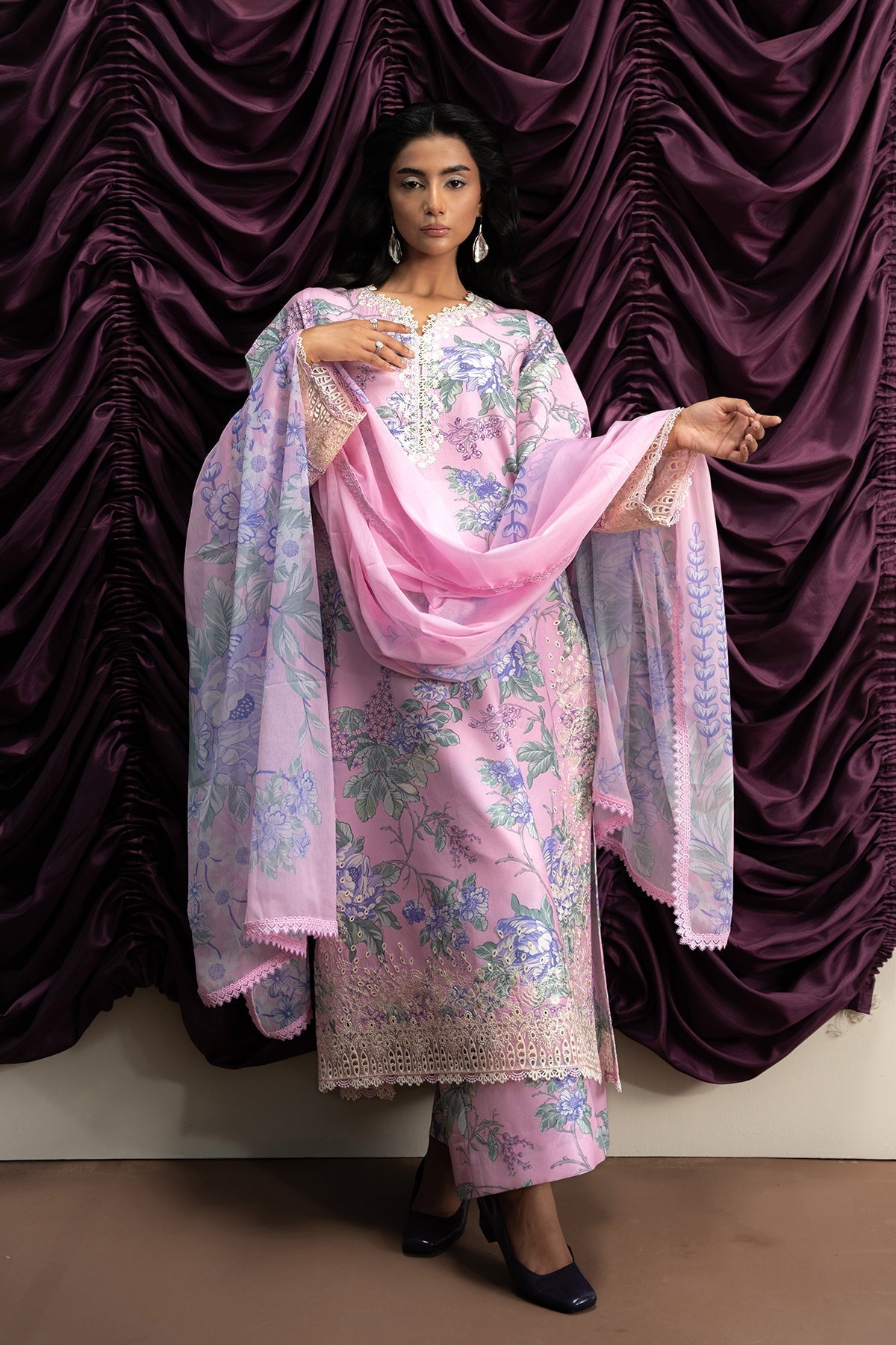 Ayzel | The Bare Minimum | SKYFLORA XS Rose Pink Lawn