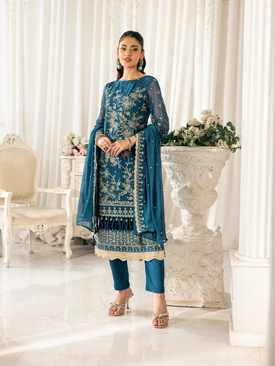 Salitex | Signature Festive Chiffon | SUNS7CH032UT XS Zinc Chiffon