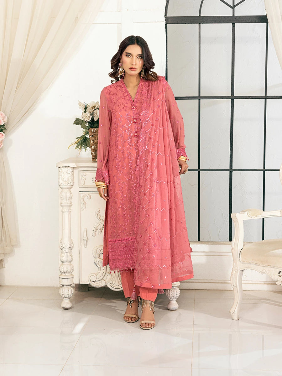 Salitex | Signature Festive Chiffon | SUNS7CH025UT XS Candy Pink Chiffon