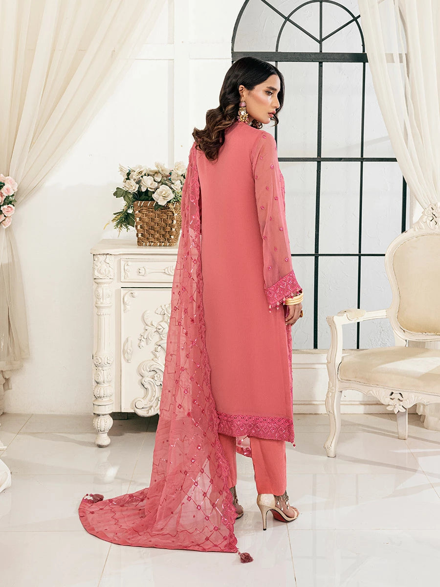 Salitex | Signature Festive Chiffon | SUNS7CH025UT XS Candy Pink Chiffon