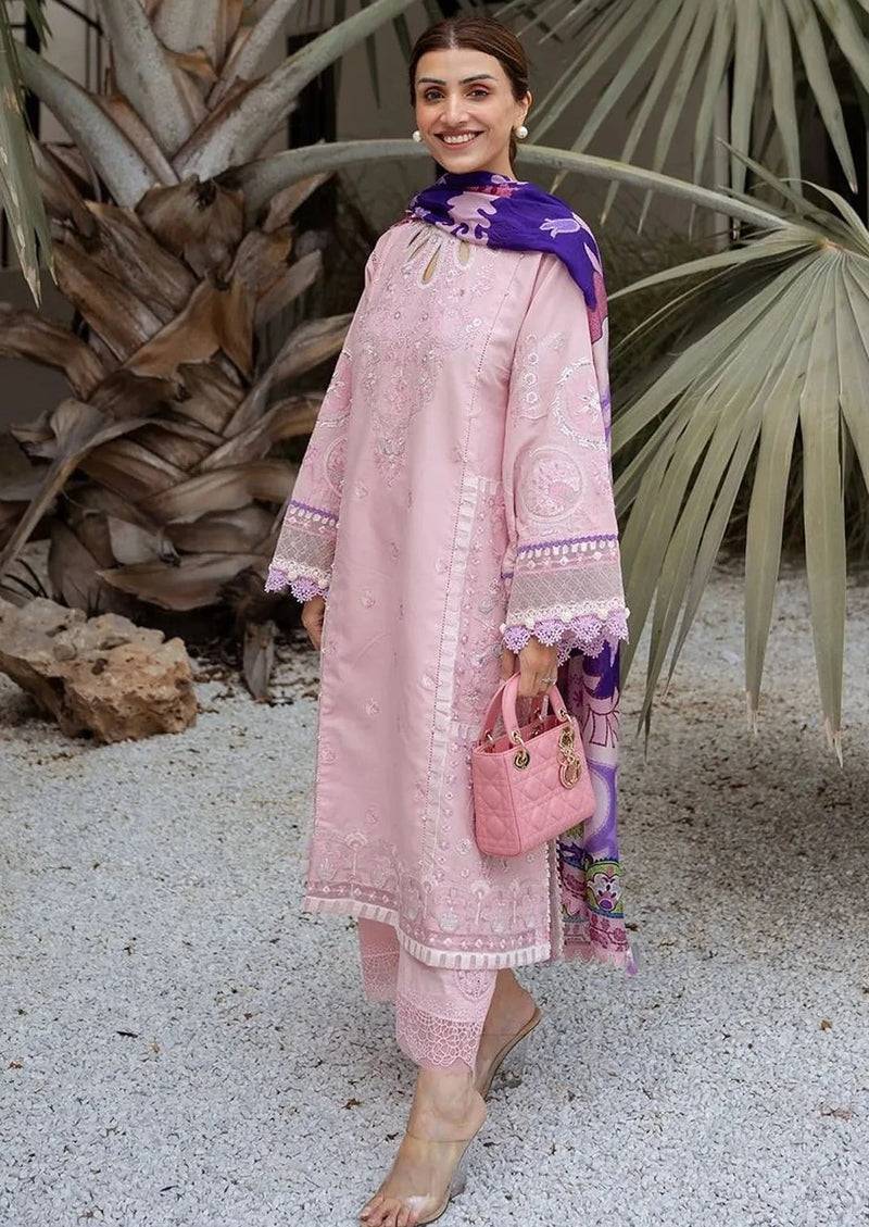 Sadaf Fawad Khan | Lawn 24 | Gina (A) - Pakistani Designer Dress - by Sadaf Fawad Khan | Type: Luxury - 100% Original at Saira Sultan