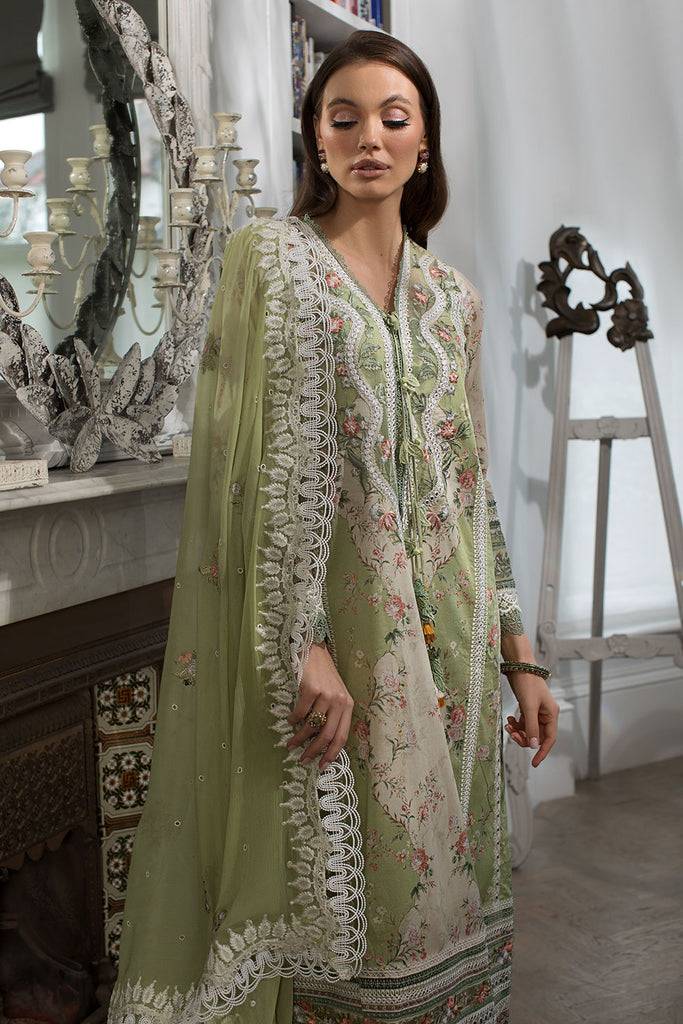 Sobia Nazir | Luxury Lawn 24 | DESIGN 14A - Pakistani Designer Dress - by Sobia Nazir | Type: Luxury - 100% Original at Saira Sultan