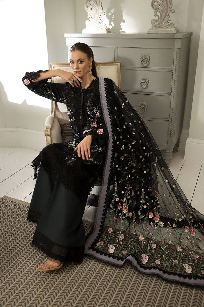 Sobia Nazir | Luxury Lawn 24 | DESIGN 15A - Pakistani Designer Dress - by Sobia Nazir | Type: Luxury - 100% Original at Saira Sultan