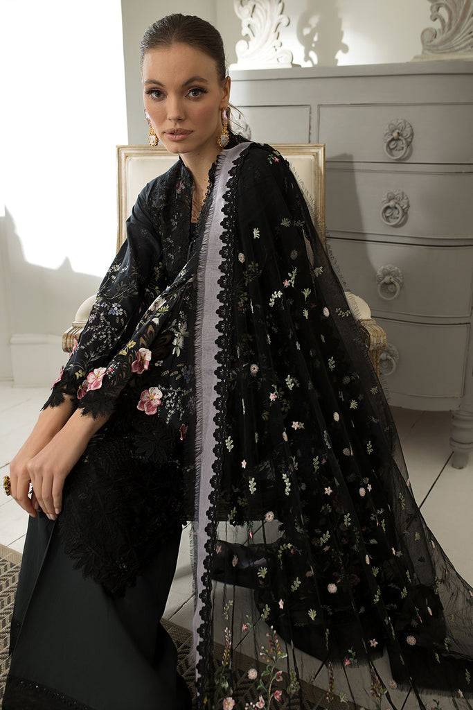 Sobia Nazir | Luxury Lawn 24 | DESIGN 15A - Pakistani Designer Dress - by Sobia Nazir | Type: Luxury - 100% Original at Saira Sultan