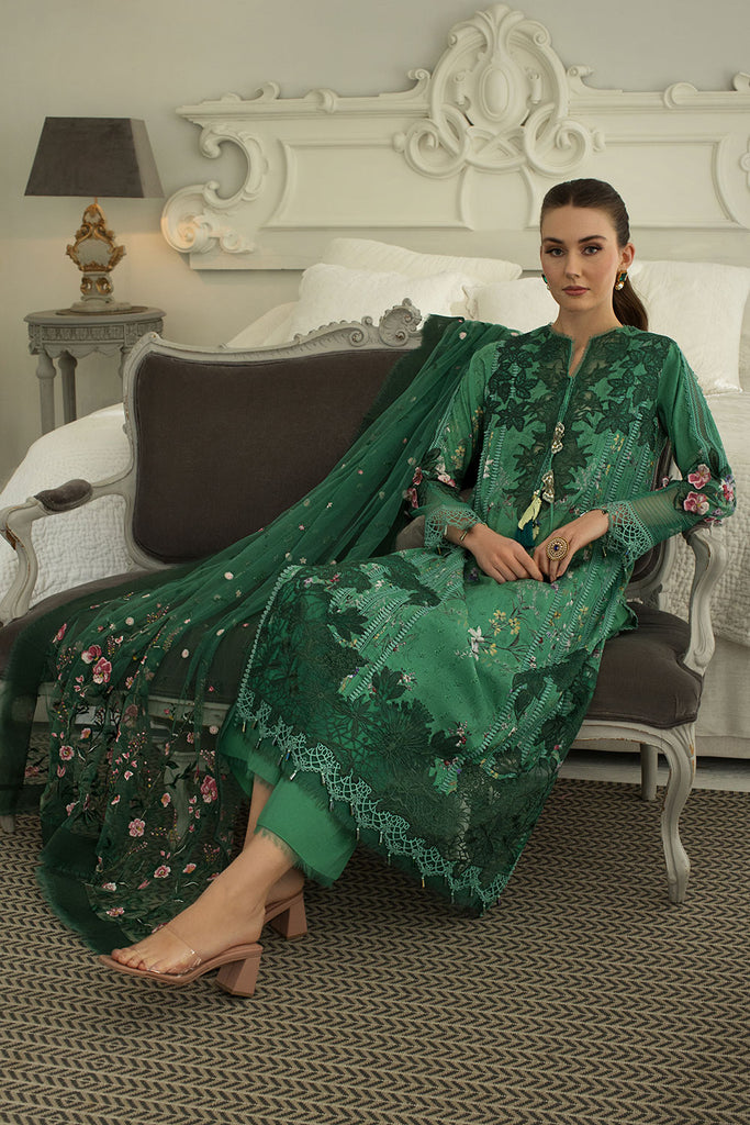 Sobia Nazir | Luxury Lawn 24 | DESIGN 15B -  Sobia Nazir Luxury -  Saira Sultan