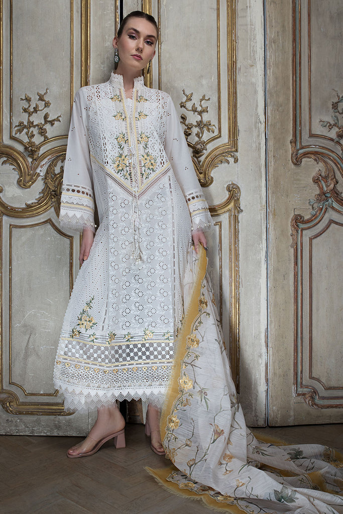 Sobia Nazir | Luxury Lawn 24 | DESIGN 3A -  Sobia Nazir Luxury -  Saira Sultan