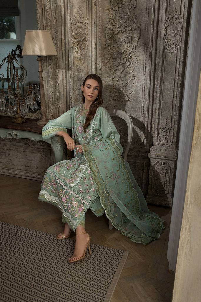Sobia Nazir | Luxury Lawn 24 | DESIGN 1A - Pakistani Designer Dress - by Sobia Nazir | Type: Luxury - 100% Original at Saira Sultan