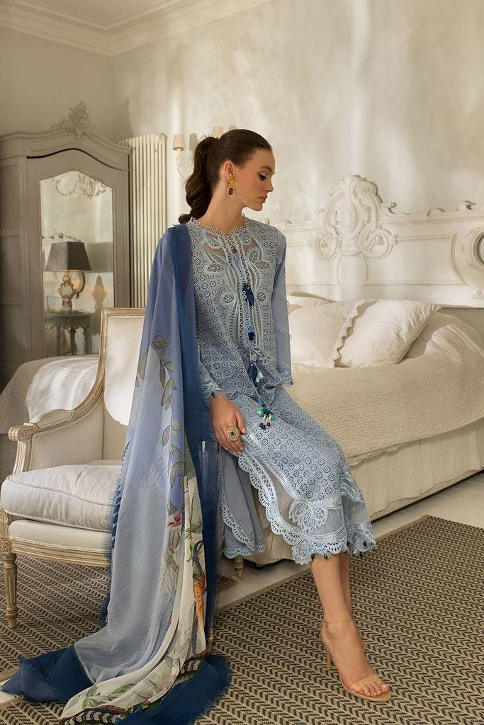 Sobia Nazir | Luxury Lawn 24 | DESIGN 5A - Pakistani Designer Dress - by Sobia Nazir | Type: Luxury - 100% Original at Saira Sultan