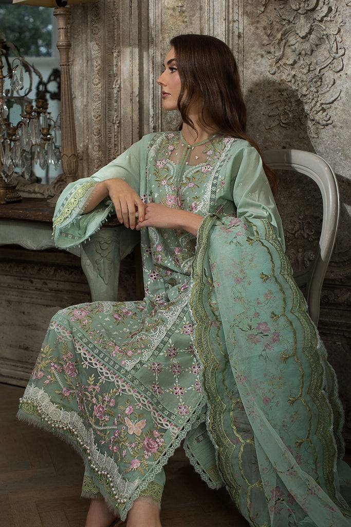 Sobia Nazir | Luxury Lawn 24 | DESIGN 1A - Pakistani Designer Dress - by Sobia Nazir | Type: Luxury - 100% Original at Saira Sultan
