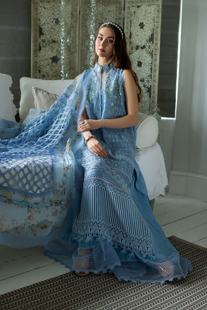 Sobia Nazir | Luxury Lawn 24 | DESIGN 6A -  Sobia Nazir Luxury -  Saira Sultan