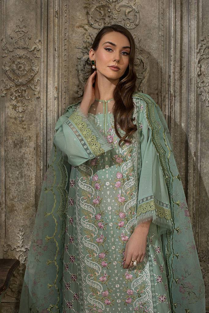 Sobia Nazir | Luxury Lawn 24 | DESIGN 1A - Pakistani Designer Dress - by Sobia Nazir | Type: Luxury - 100% Original at Saira Sultan
