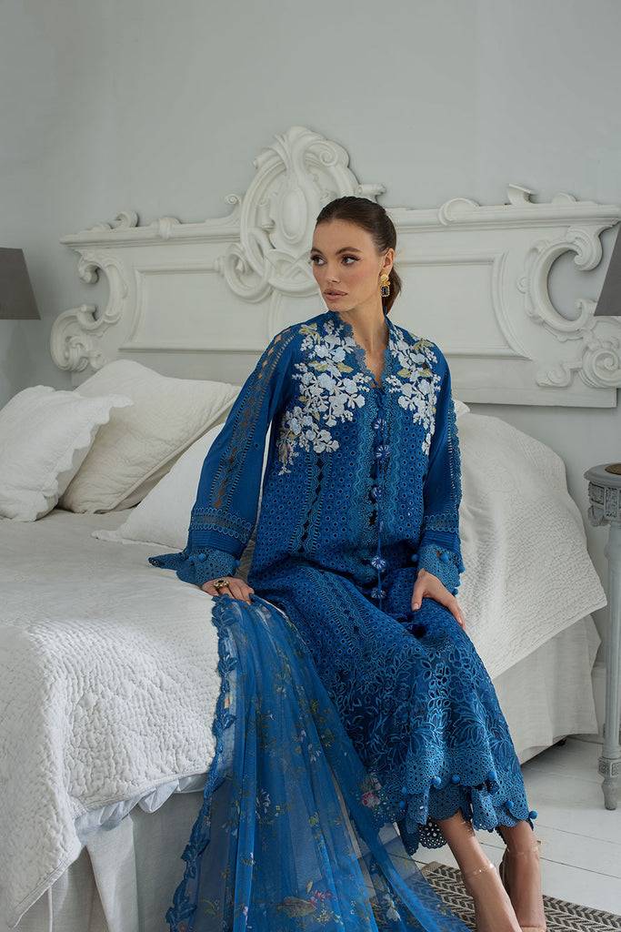 Sobia Nazir | Luxury Lawn 24 | DESIGN 8A - Pakistani Designer Dress - by Sobia Nazir | Type: Luxury - 100% Original at Saira Sultan