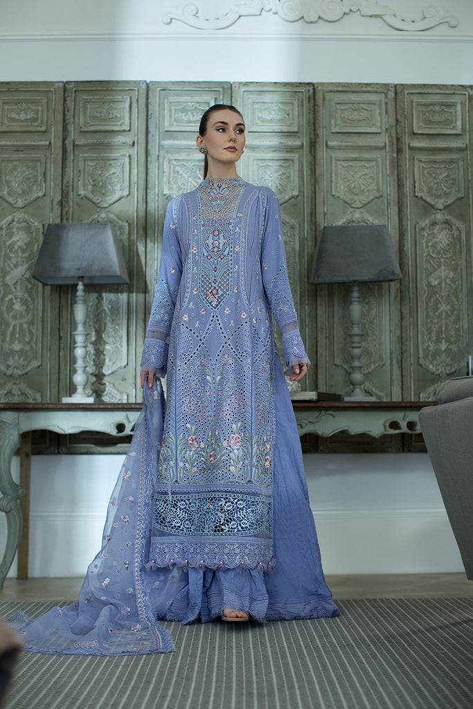 Sobia Nazir | Luxury Lawn 24 | DESIGN 9B - Pakistani Designer Dress - by Sobia Nazir | Type: Luxury - 100% Original at Saira Sultan