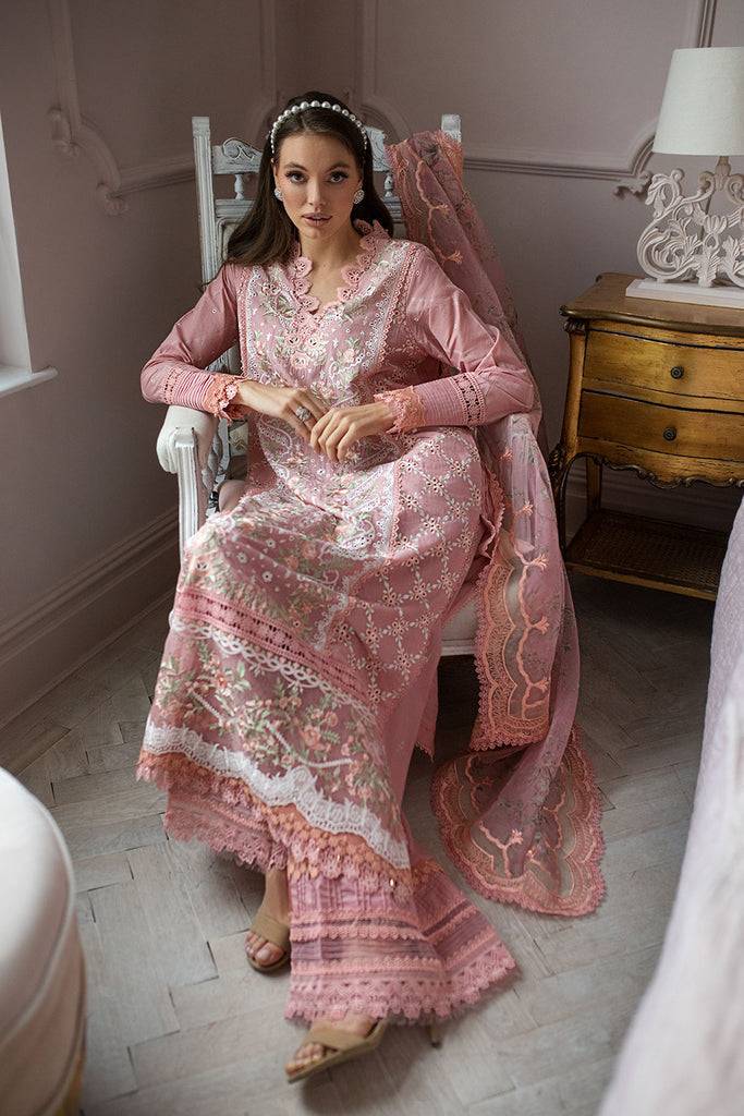 Sobia Nazir | Luxury Lawn 24 | DESIGN 1B - Pakistani Designer Dress - by Sobia Nazir | Type: Luxury - 100% Original at Saira Sultan