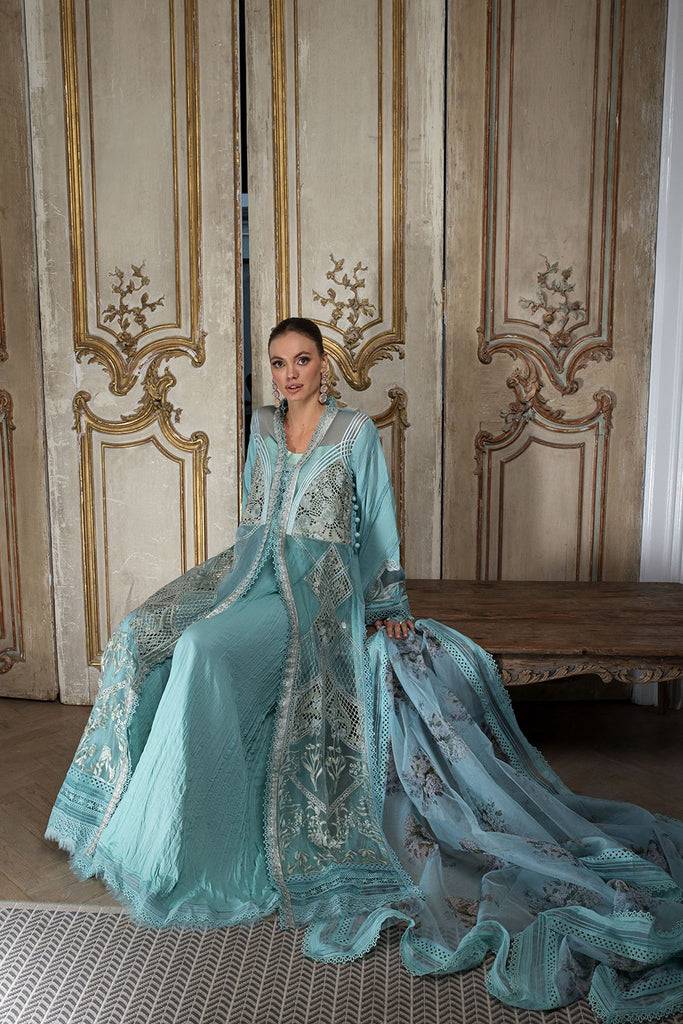 Sobia Nazir | Luxury Lawn 24 | DESIGN 10A - Pakistani Designer Dress - by Sobia Nazir | Type: Luxury - 100% Original at Saira Sultan