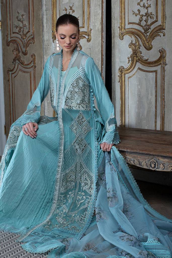 Sobia Nazir | Luxury Lawn 24 | DESIGN 10A - Pakistani Designer Dress - by Sobia Nazir | Type: Luxury - 100% Original at Saira Sultan