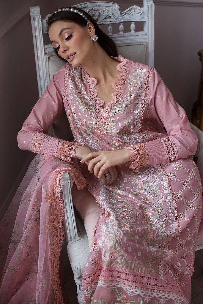 Sobia Nazir | Luxury Lawn 24 | DESIGN 1B - Pakistani Designer Dress - by Sobia Nazir | Type: Luxury - 100% Original at Saira Sultan