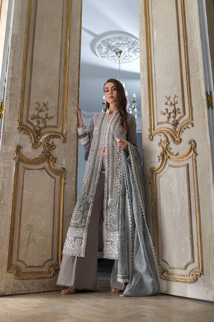 Sobia Nazir | Luxury Lawn 24 | DESIGN 11B - Pakistani Designer Dress - by Sobia Nazir | Type: Luxury - 100% Original at Saira Sultan