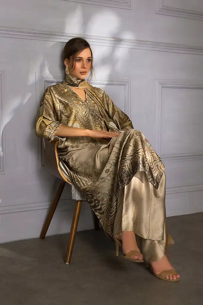 Sobia Nazir | Silk Collection 23 | 07 - Pakistani Designer Dress - by Sobia Nazir | Type: Luxury - 100% Original at Saira Sultan