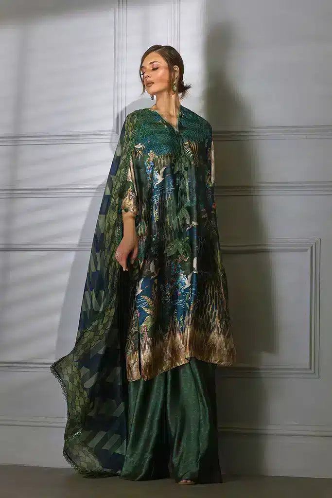 Sobia Nazir | Silk Collection 23 | 06 - Pakistani Designer Dress - by Sobia Nazir | Type: Luxury - 100% Original at Saira Sultan