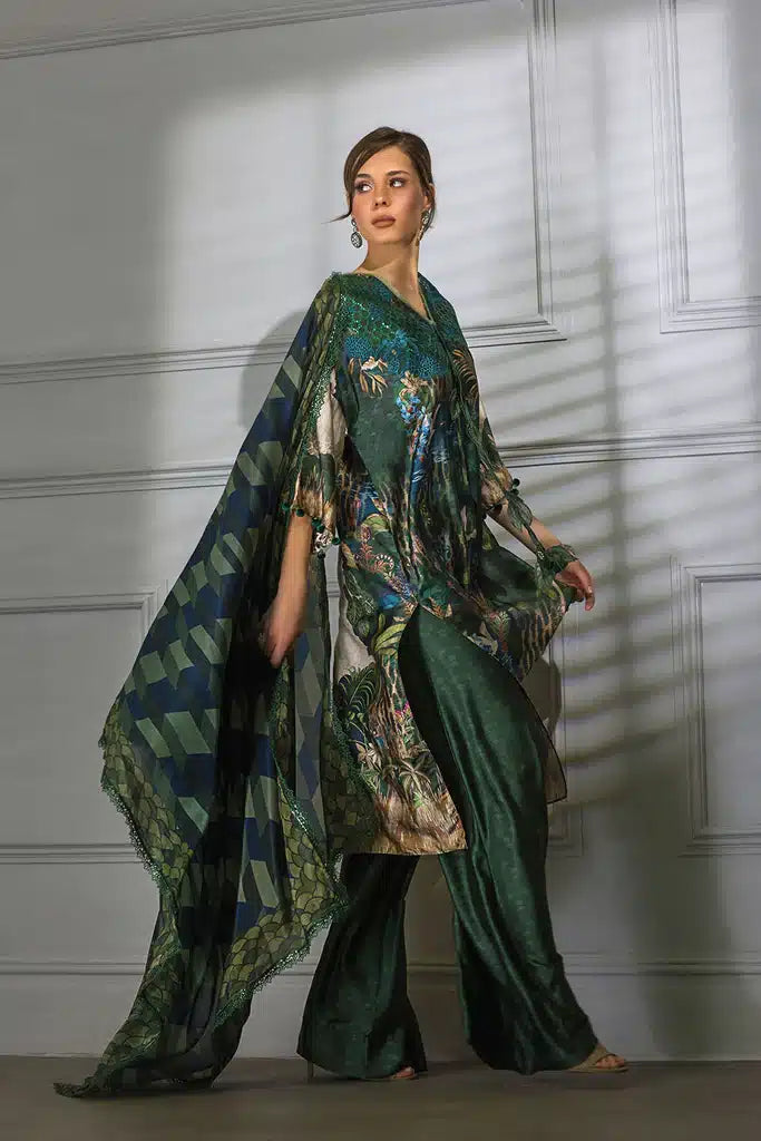 Sobia Nazir | Silk Collection 23 | 06 - Pakistani Designer Dress - by Sobia Nazir | Type: Luxury - 100% Original at Saira Sultan