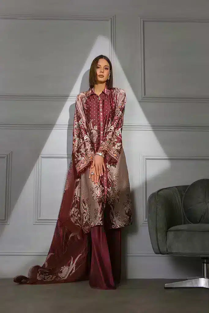 Sobia Nazir | Silk Collection 23 | 05 - Pakistani Designer Dress - by Sobia Nazir | Type: Luxury - 100% Original at Saira Sultan
