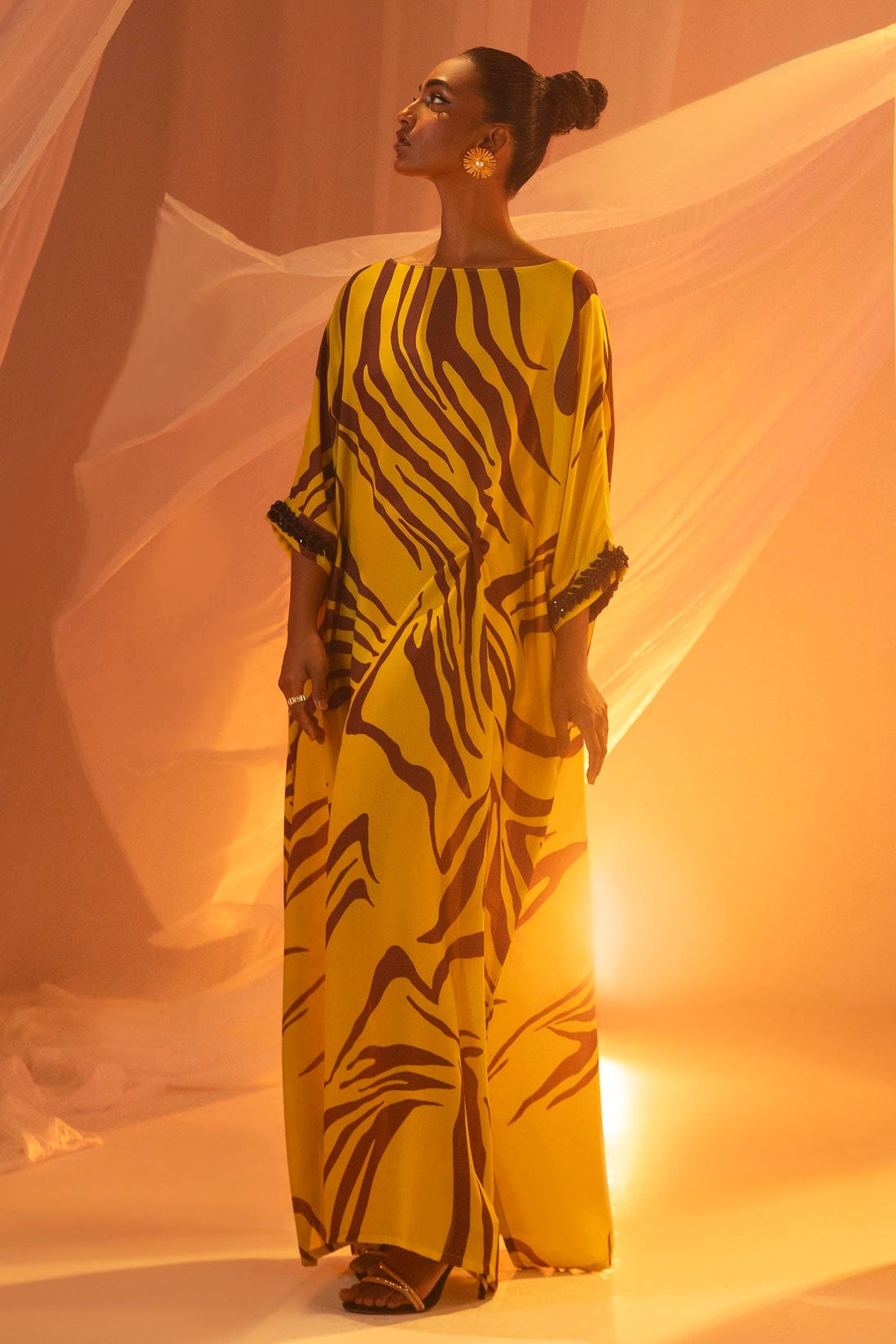 Sana Safinaz | Silk Tunics | SS24STP106 XS Multicolor Crepe