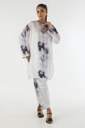 Sana Safinaz | Silk Tunics | SS24STP121P2T S Multicolor Poly Satin