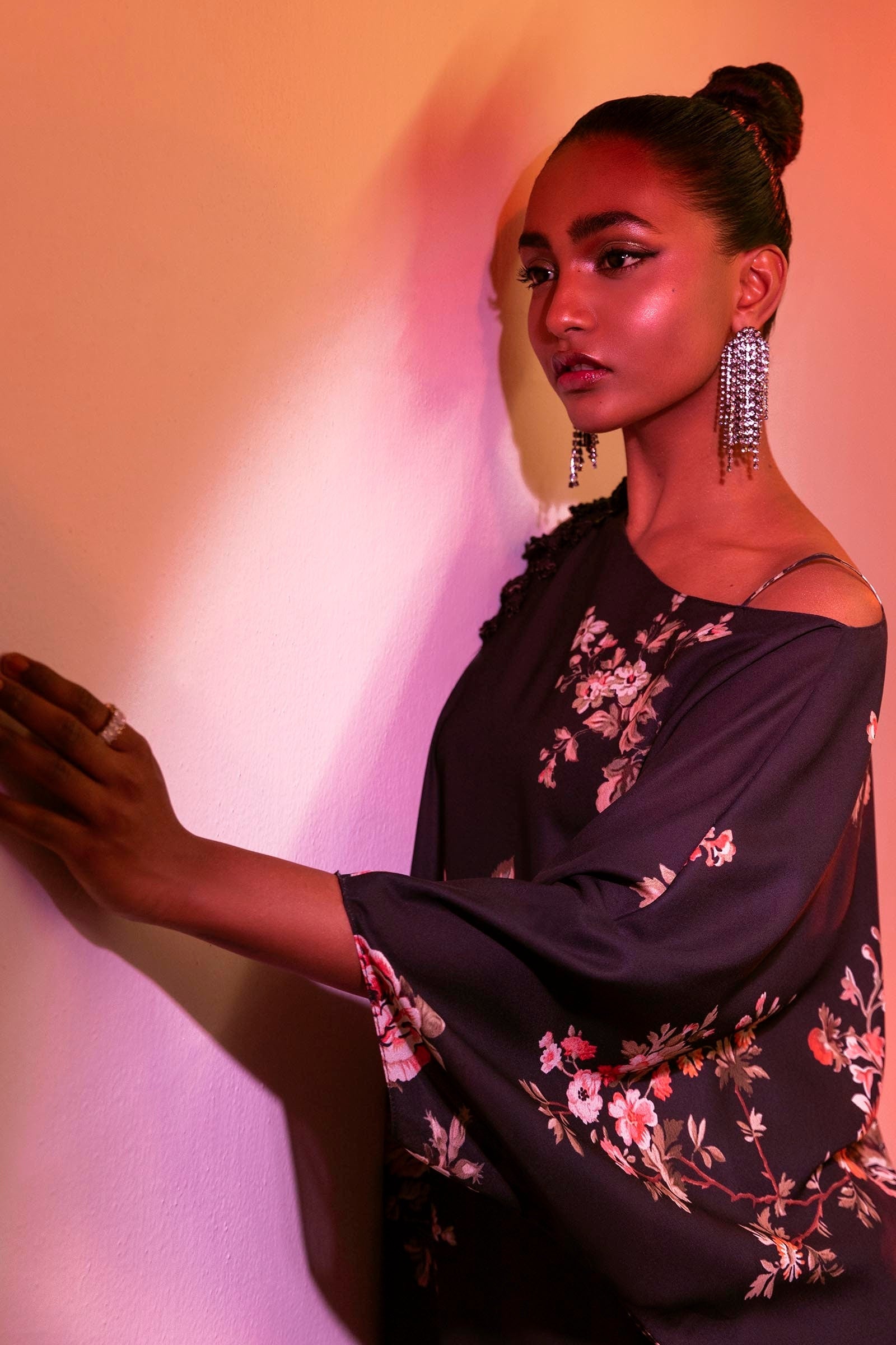 Sana Safinaz | Silk Tunics | SS24STP125 L Multicolor Poly Satin