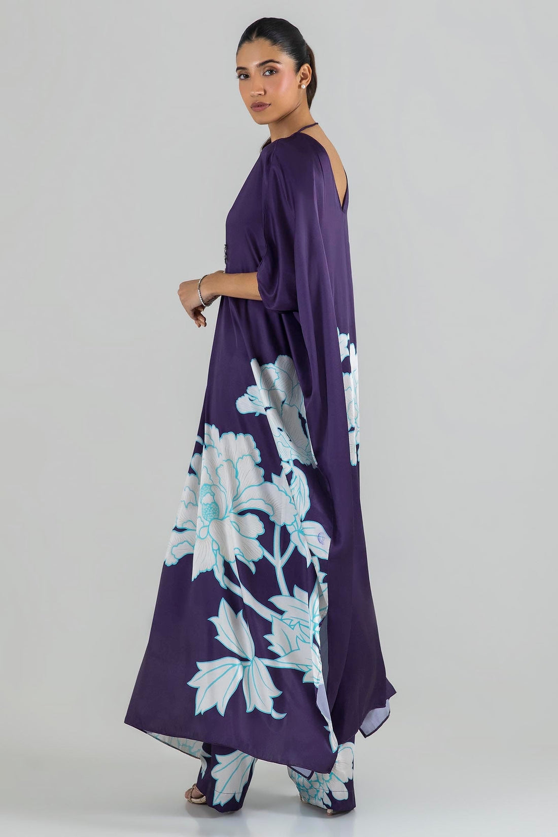 Sana Safinaz | Silk Tunics | SS24STP132P2T S Multicolor Poly Satin