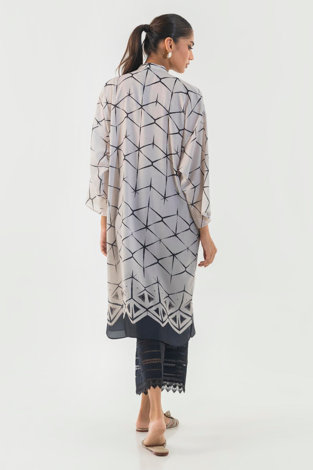 Sana Safinaz | Silk Tunics | SS24STP145 S Multicolor Crepe